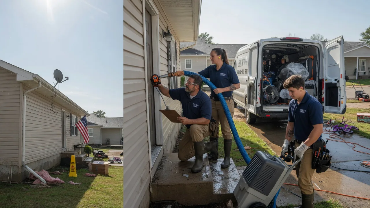 Ceiling Water Damage Restoration in Douglas, ND near me